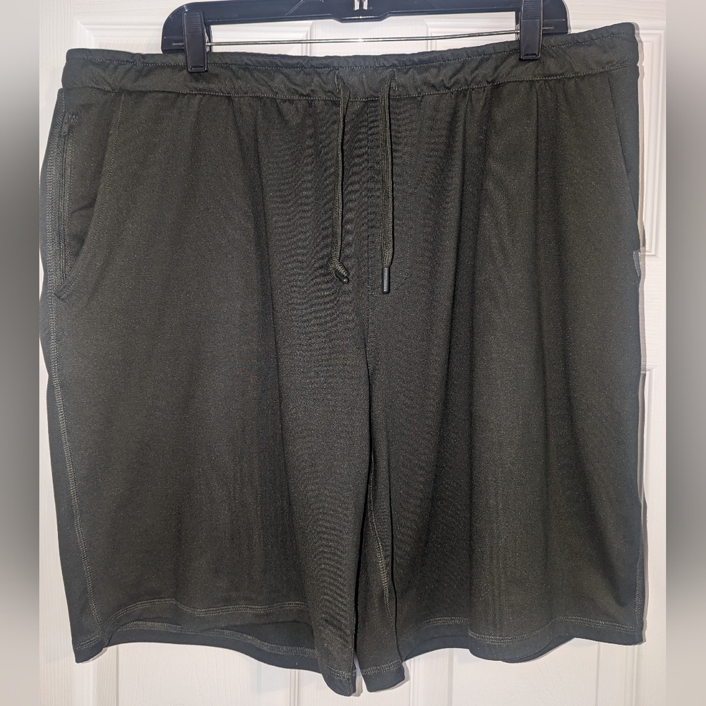 Eddie Bauer Men's Lounge Shots Side Zip Pocket, Back Pocket, Drawstring Green XL